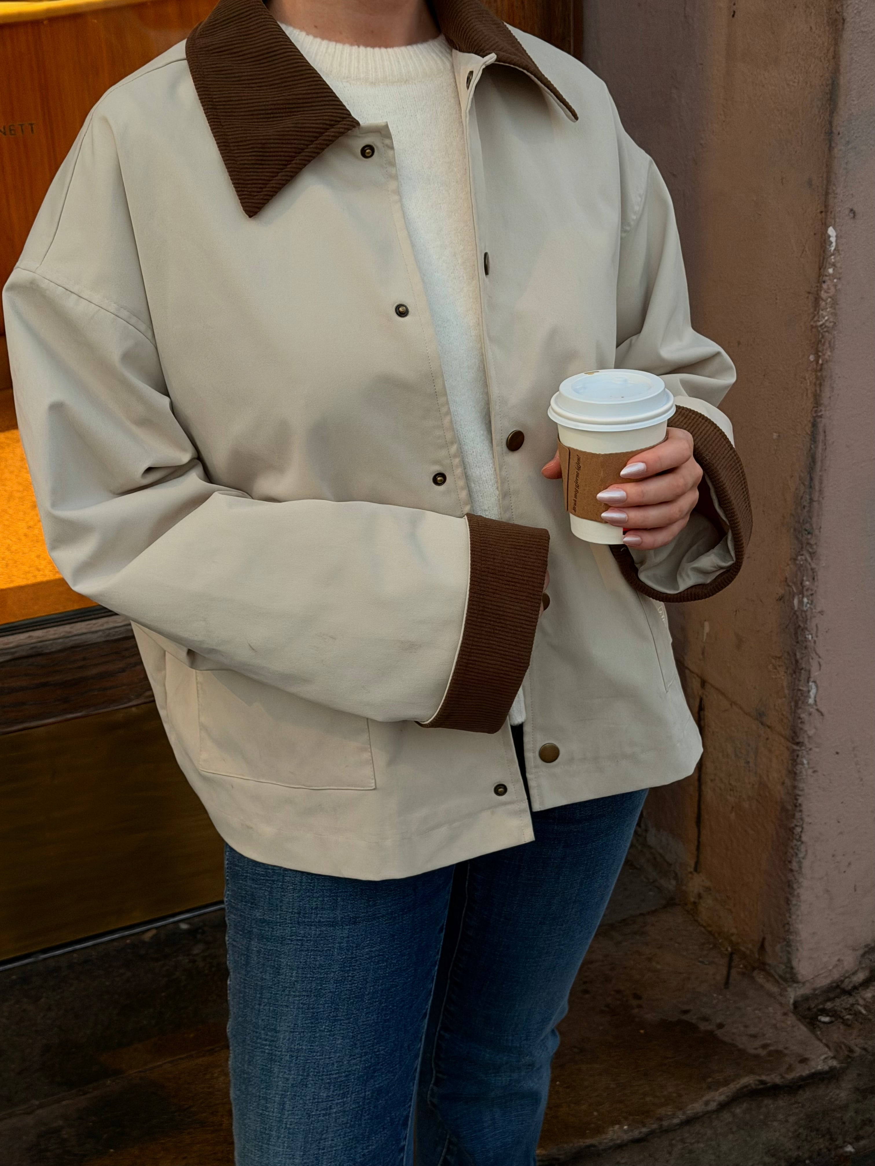 NMNORA JACKET - Silver Lining